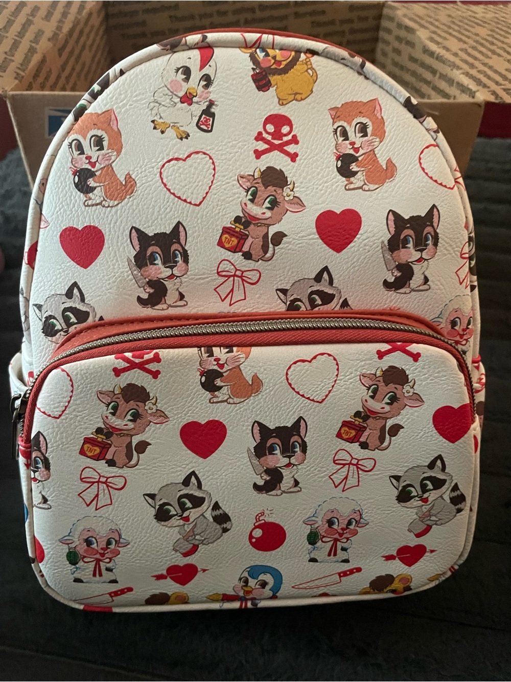Funko Villainous Valentines Backpack NWT